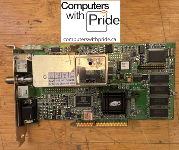 ATI Rage 128 All-in-Wonder TV Tuner 16MB AGP