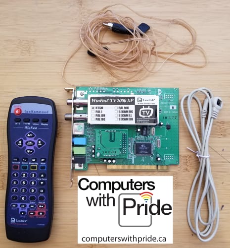 LeadTek WinFast TV2000 XP Deluxe Edition PCI Video Capture Card