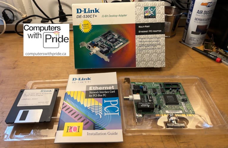 D-Link DE-530CT+ 32-Bit Desktop Multi-Port Ethernet PCI Adpter