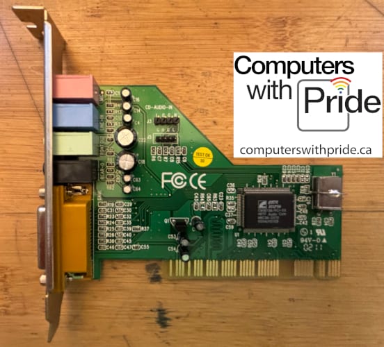 C-MEDIA A-8738-4C PCI SOUND CARD