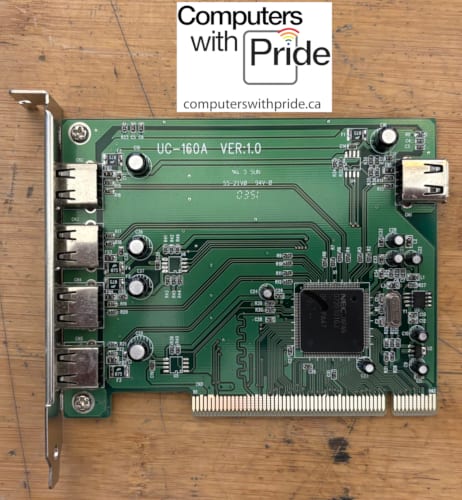 Nexxtech UC-160A VER:1.0 PCI USB 2.0 Card