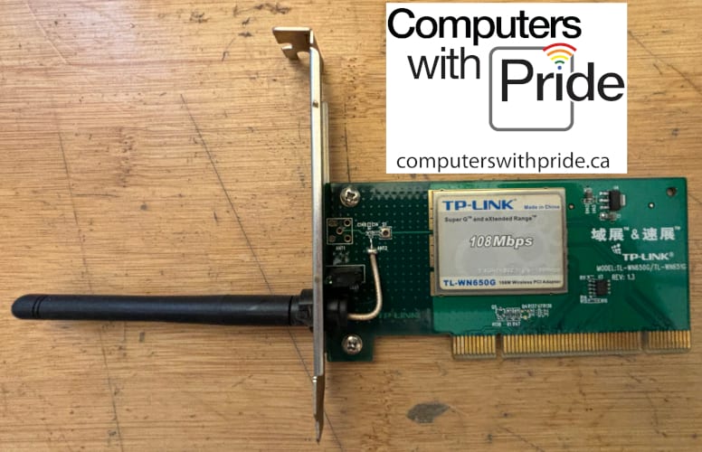 TP-Link TL-WN650G 108Mbps Wireless PCI Adapter