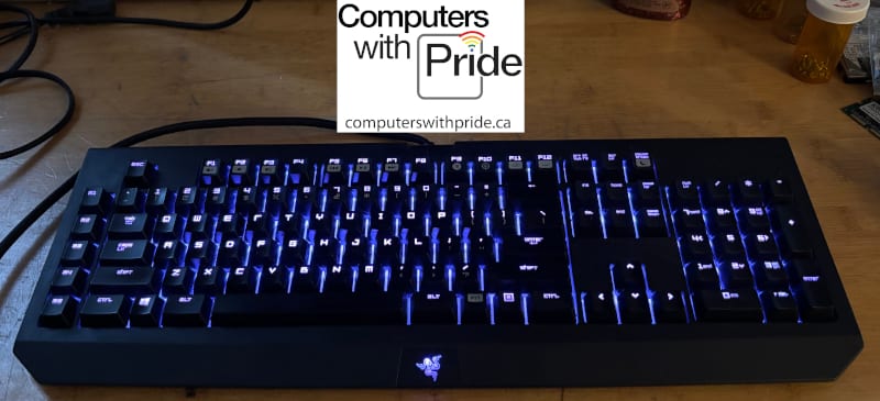 Razer Blackwidow Chroma RZ03-0122 Mechanical Gaming Keyboard