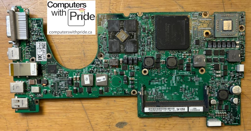 Powerbook G4 1.50GHz 15" Motherboard AS IS/FOR PARTS