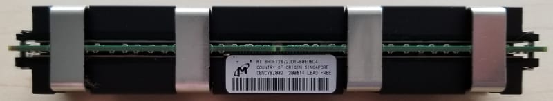 Micron DDR2-800 1GB PC2-6400 CL6