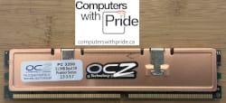 OCZ PC3200 512MB Dual CH Premier Series Non-ECC Memory