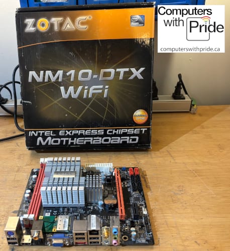 Zotac NM10-DTX WiFi mini-DTX Motherboard