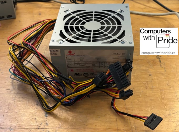 Coolmax Technology Inc I-500 (JD-550-I-500) 500W Power Supply